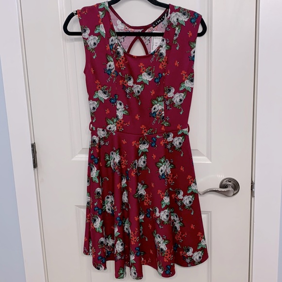 Brand new purple floral dress - Picture 1 of 2